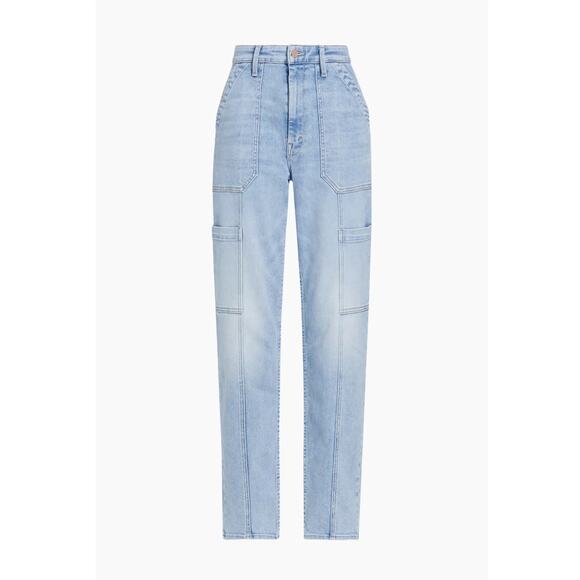 MOTHER The Private Double Pocket Skimp Straight Leg Jeans Tea Time NWOT - Picture 1 of 16